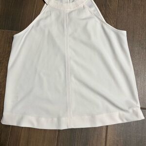 Ann Taylor Cream Halter Neck Top